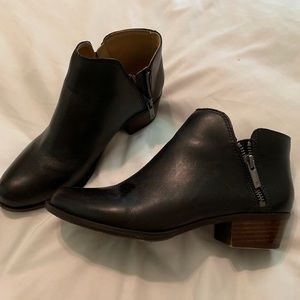 Brand new Lucky Brand Black Heeled Boots 8